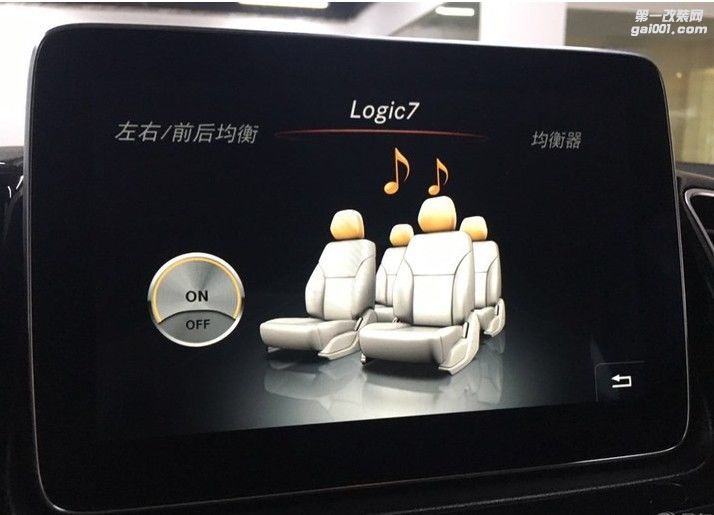深圳奔驰GLE320改装原厂哈曼卡顿音响