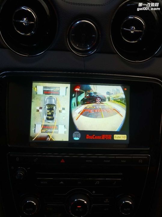 捷豹XJL盖子道可视360全景行车记录仪倒车影像