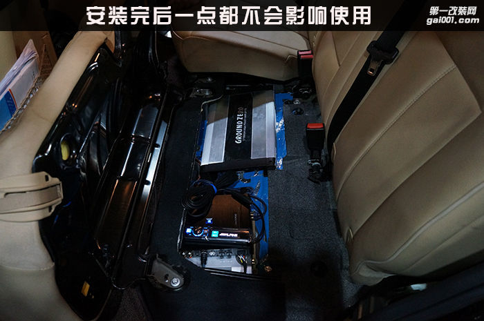 重庆渝大昌奔驰ML350汽车音响改装德国零点阿尔派H800处理器