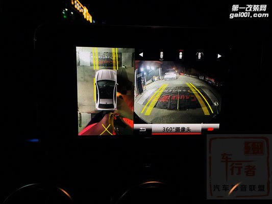 西安奔驰GLA200安装道可视360全景行车记录仪案例