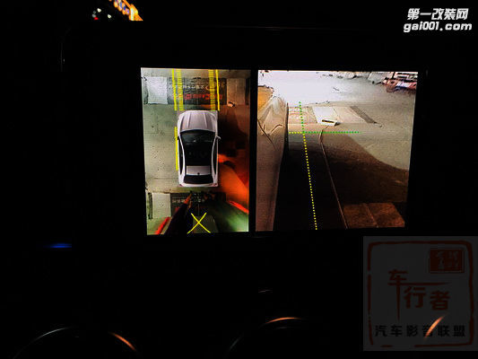 西安奔驰GLA200安装道可视360全景行车记录仪案例