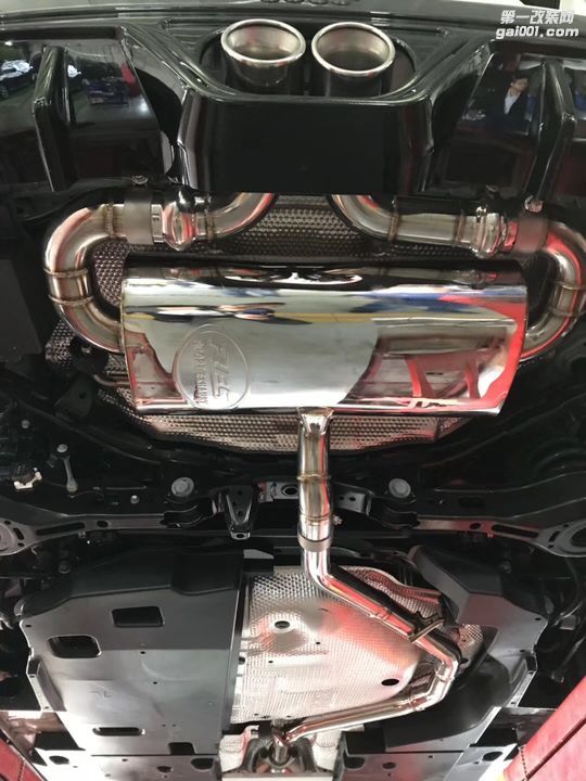 新品--18款丰田CHR 改装RES尾段中间双出高性能排气系统！
