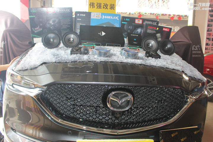 马自达CX-5音响无损改装安装汽车隔音降噪