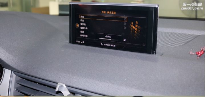 深圳新款奥迪Q7改装BOSE音响喇叭