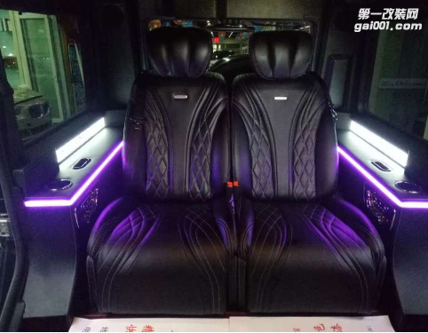 西安合正奔驰G500商务车内饰升级航空座椅
