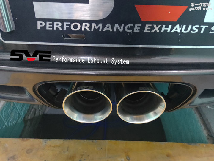 广州保时捷卡曼改装SVE双鼓双阀门中出排气系统