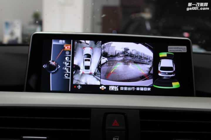 安全至上，湛江宝马320Li加装探长360度全景行车记录仪