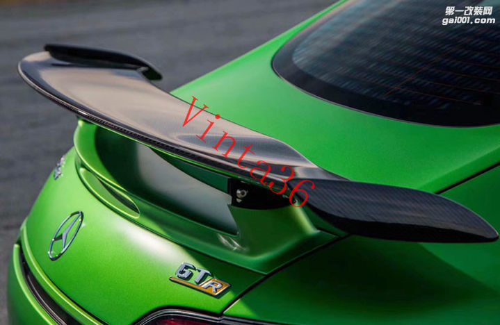 奔驰AMG GT改装GTR款碳纤维尾翼 AMG GTR碳纤维尾翼 后扰流 包围