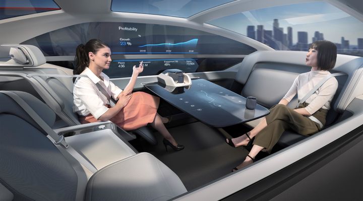 未来之车沃尔沃360c概念揭晓