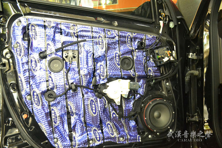 奔驰GLE350汽车音响改装/德国艾索特汽车音响德国麦仕DSP功放