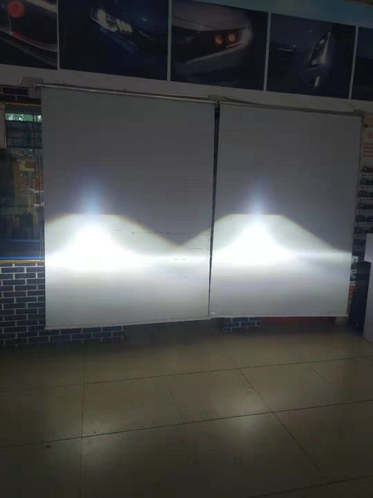 郑州亮晶晶改灯现代IX45车灯升级海拉5双光透镜氙气大灯
