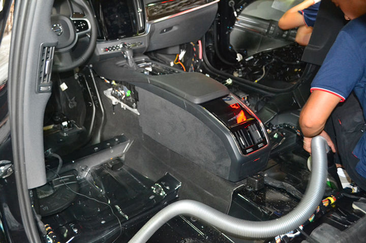 沃尔沃S90全车隔音/大能隔音降噪/武汉汽车隔音降噪