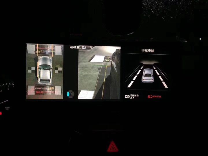 奔驰GLK260GLK300大屏导航高清视频播放360全景行车记录仪