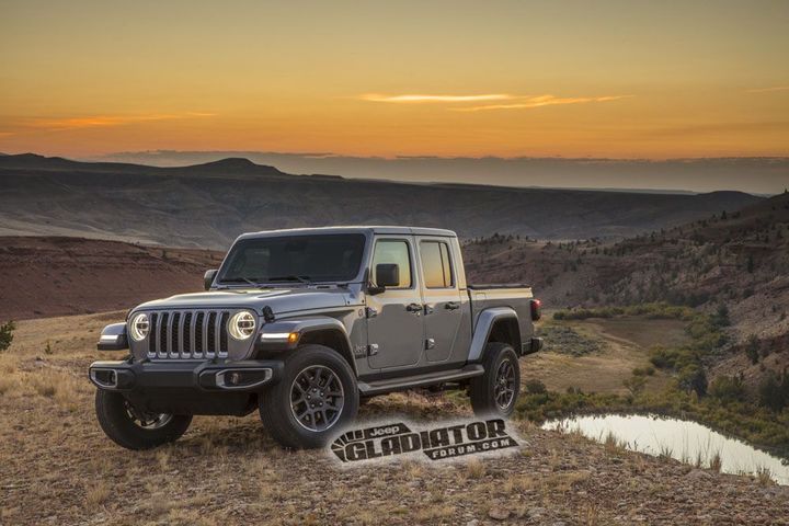 2020款Jeep Gladiator可升级成6x6改装版