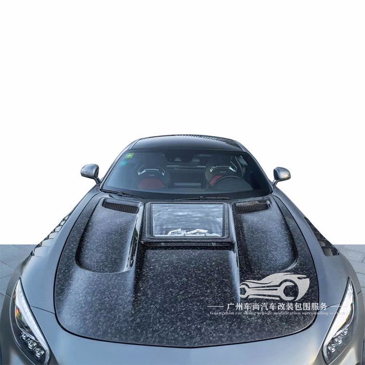 奔驰AMG GT改装BS大包围 两门GT碳纤维BlackSeries宽体前后杠尾翼
