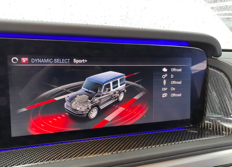 奔驰新款G500改可变悬挂减震，提供感知型驾驶体验