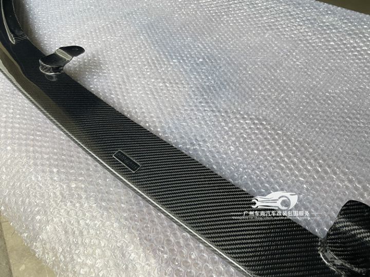 丰田埃尔法30系SC日本改装AIMGAIN碳纤维前唇小包围