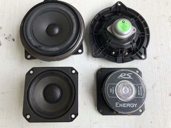 南宁宝马X1音响改装德国RS能量三分频喇叭DSP功放
