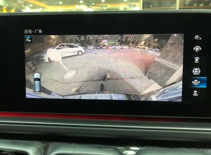 新款奔驰GLE350改装360全景影像系统，信息环绕车周一目了然