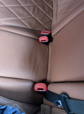 23款奔驰S400商务型更换发光安全带，提升车内氛围感
