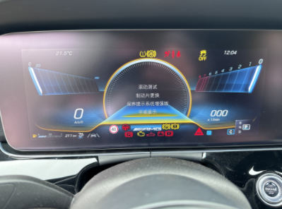 23款奔驰AMG　GT50升级原厂HUD抬头显示系统，增加您行车安全
