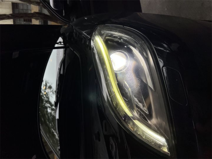奔驰ML大灯升级GTR G40 LED双光透镜