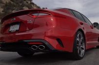 2018款起亞Stinger GT改裝排氣管