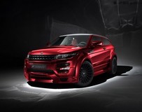 德國(guó)Hamann改裝路虎攬勝極光 耀眼金屬紅