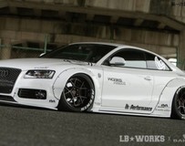 Liberty Walk開發(fā)奧迪A5寬體套件