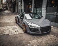 奧迪R8 V10改裝Brixton鍛造輪轂