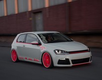 黑暗中的熒光騎士 LCS改裝高爾夫MK7