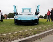 妖艷魅惑電光藍(lán) 蘭博基尼Aventador LP760-4 Dragon
