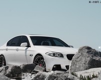 Vorsteiner改裝白色寶馬5系