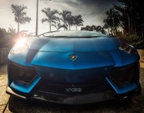 馬來西亞藝術(shù)家Jordan Chong拍攝DMC的蘭博基尼Aventador