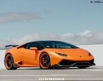 1016 Industries改裝橙色蘭博基尼Huracan