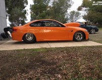 E92寶馬M3改裝成Drag Racer