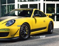 極速黃色保時(shí)捷911 GT3