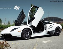 白色飛翼—SR Auto改裝蘭博基尼Murcielago SV