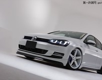 輪轂驚艷 Alpil改裝高爾夫7限量版