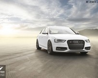 奧迪S4改裝碳石墨材質Vorsteiner Wheels輪轂