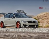 寶馬M3 F80改裝青銅HRE輪轂