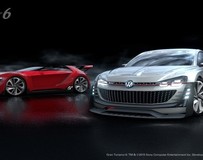 大眾GTI超級運動視覺跑車?yán)寺眯? width=