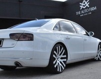 Forgiato改裝浪漫白色奧迪A8