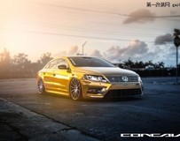 不俗的土豪金 Concavo改裝大眾CC R