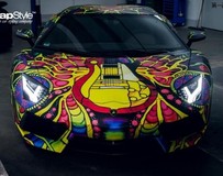 WrapStyle展示改裝版迷幻蘭博基尼Aventador