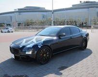 廣州新世紀改裝廠 瑪莎拉蒂總裁改裝WALD大包圍碳纖維尾翼...