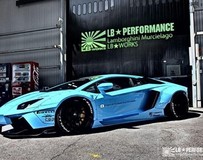 2014年SEMA展Liberty Walk發(fā)布寬體蘭博基尼Aventador