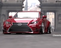 Rocket Bunny改裝雷克薩斯RC寬體套件