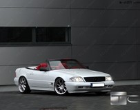 適合春哥! TC Concepts改裝奔馳舊款敞篷跑車(chē)!