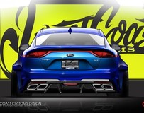 SEMA的起亞Stinger項目展示改裝潛力